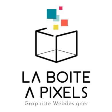 Logo La Boite à pixels Graphiste webdesigner en Aveyron